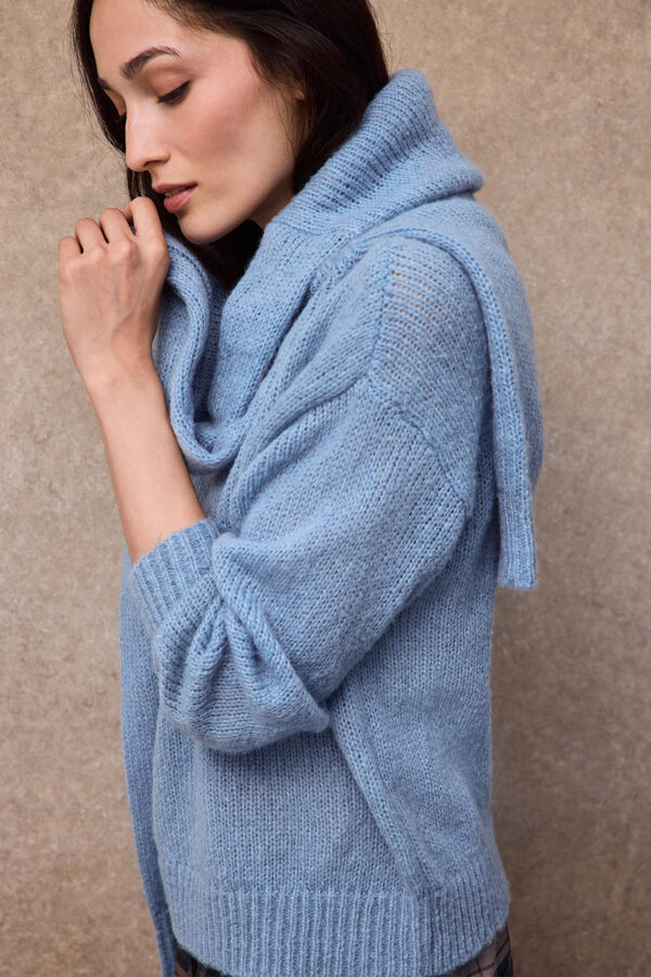 Slowlove Jersey b&aacute;sico Azul