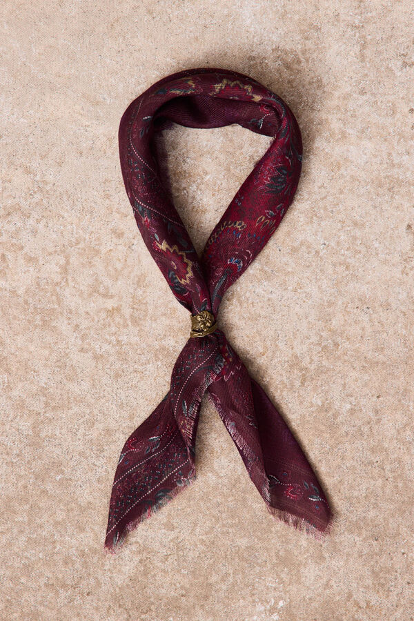 Slowlove Bandana adorno Granate