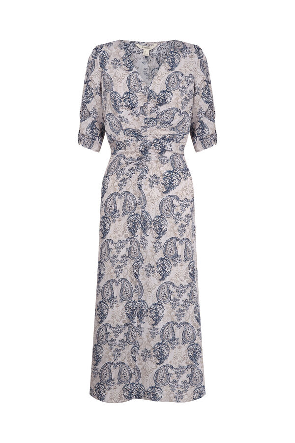 Slowlove Vestido estampado manga francesa Multicolor