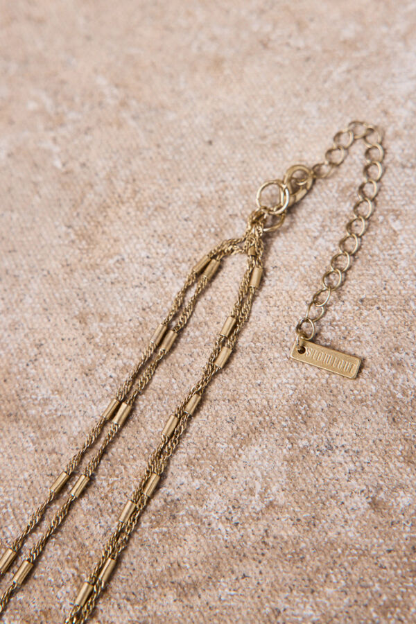 Slowlove Collar amuleto Amarillo