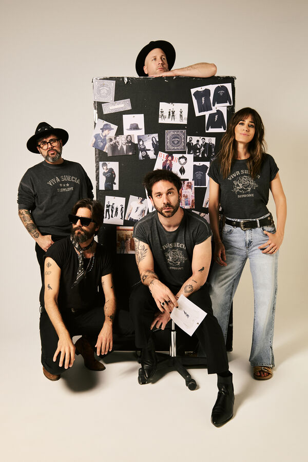 Slowlove Camiseta Viva Suecia Gris