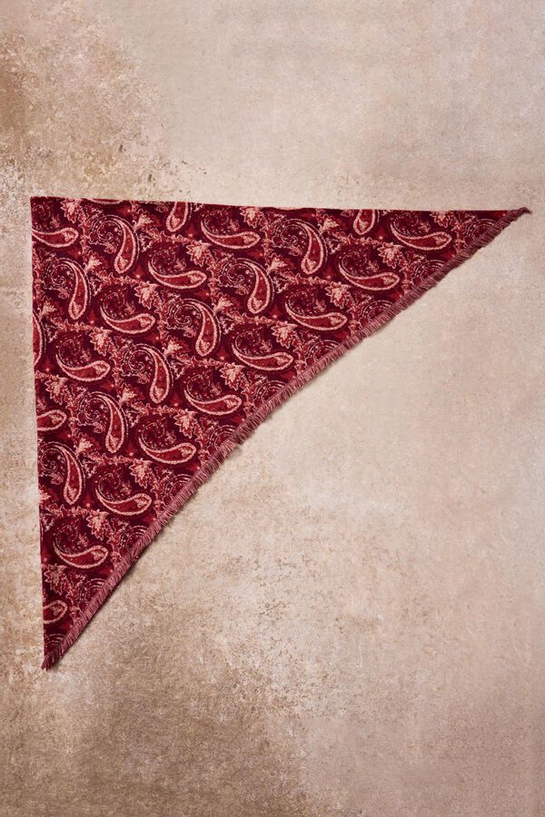 Slowlove Chal punto paisley Vino