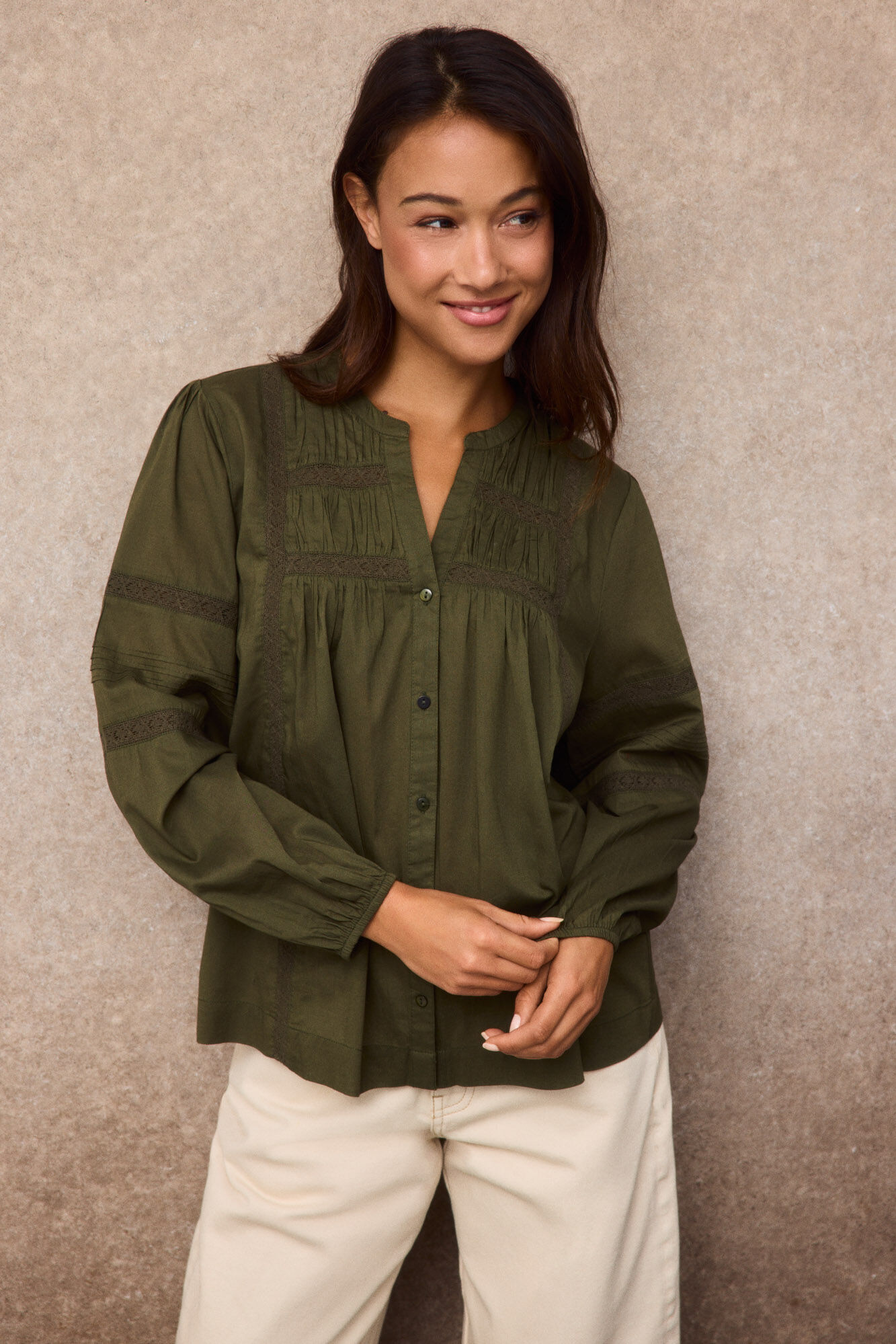 Slowlove Blusa rom&aacute;ntica