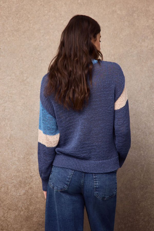 Slowlove Jersey bloque de color Azul