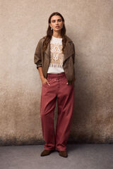 Slowlove Jeans Tachas Coral
