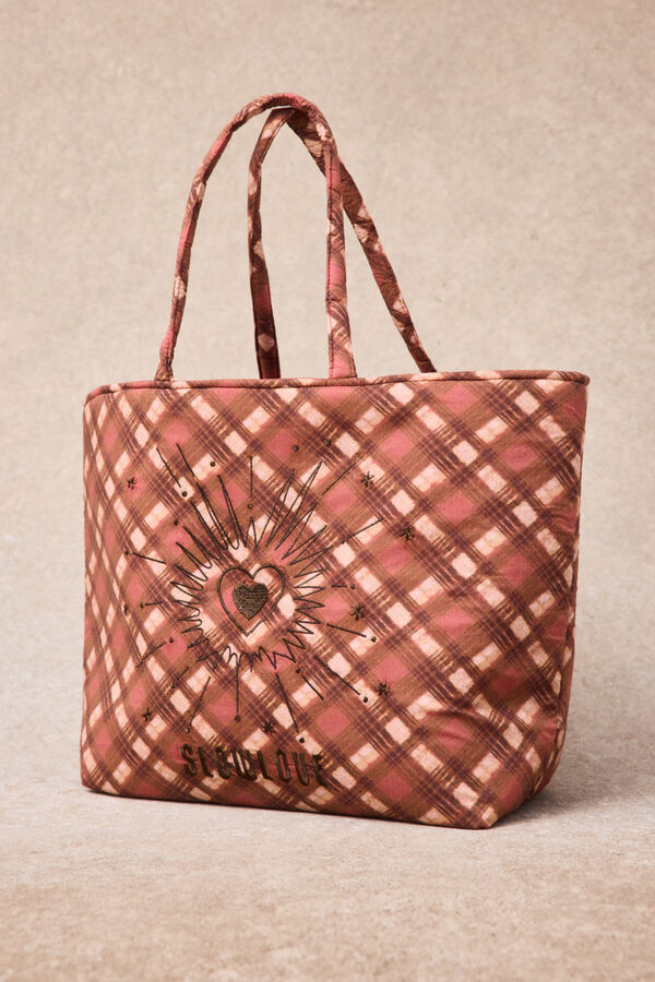 Slowlove Bolso shopper estampado Multicolor
