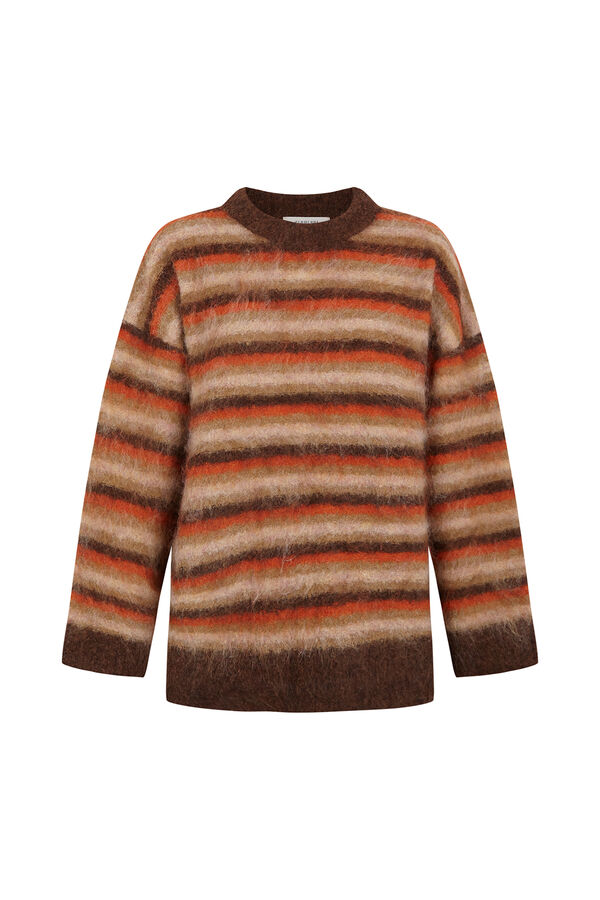 Slowlove Jersey punto cepillado Camel