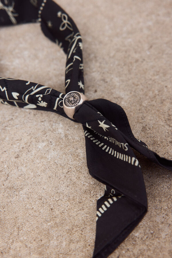Slowlove Bandana Viva Suecia Negro