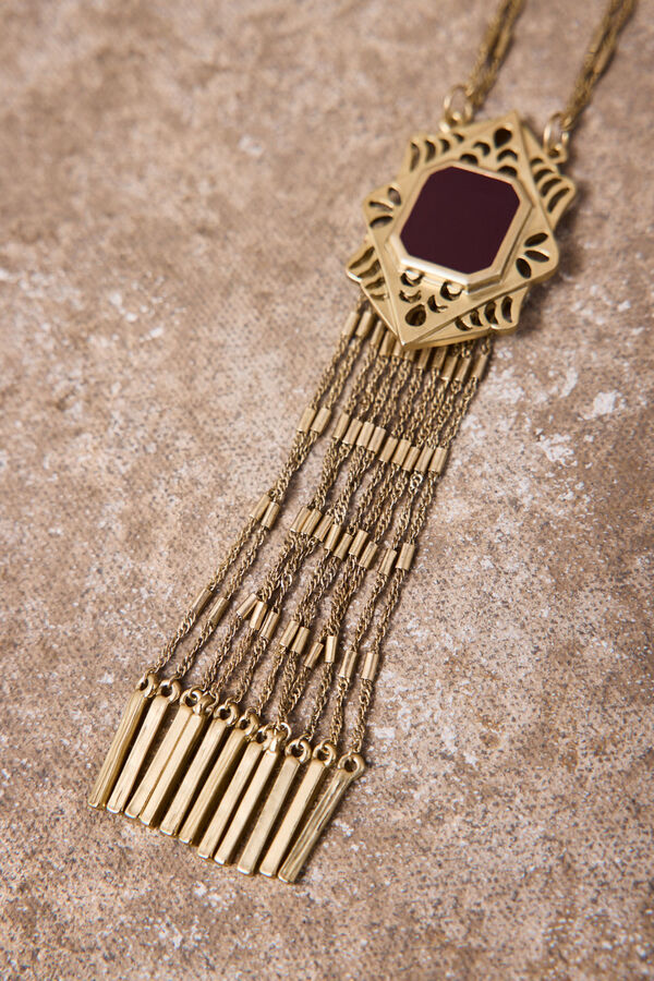 Slowlove Collar amuleto Amarillo