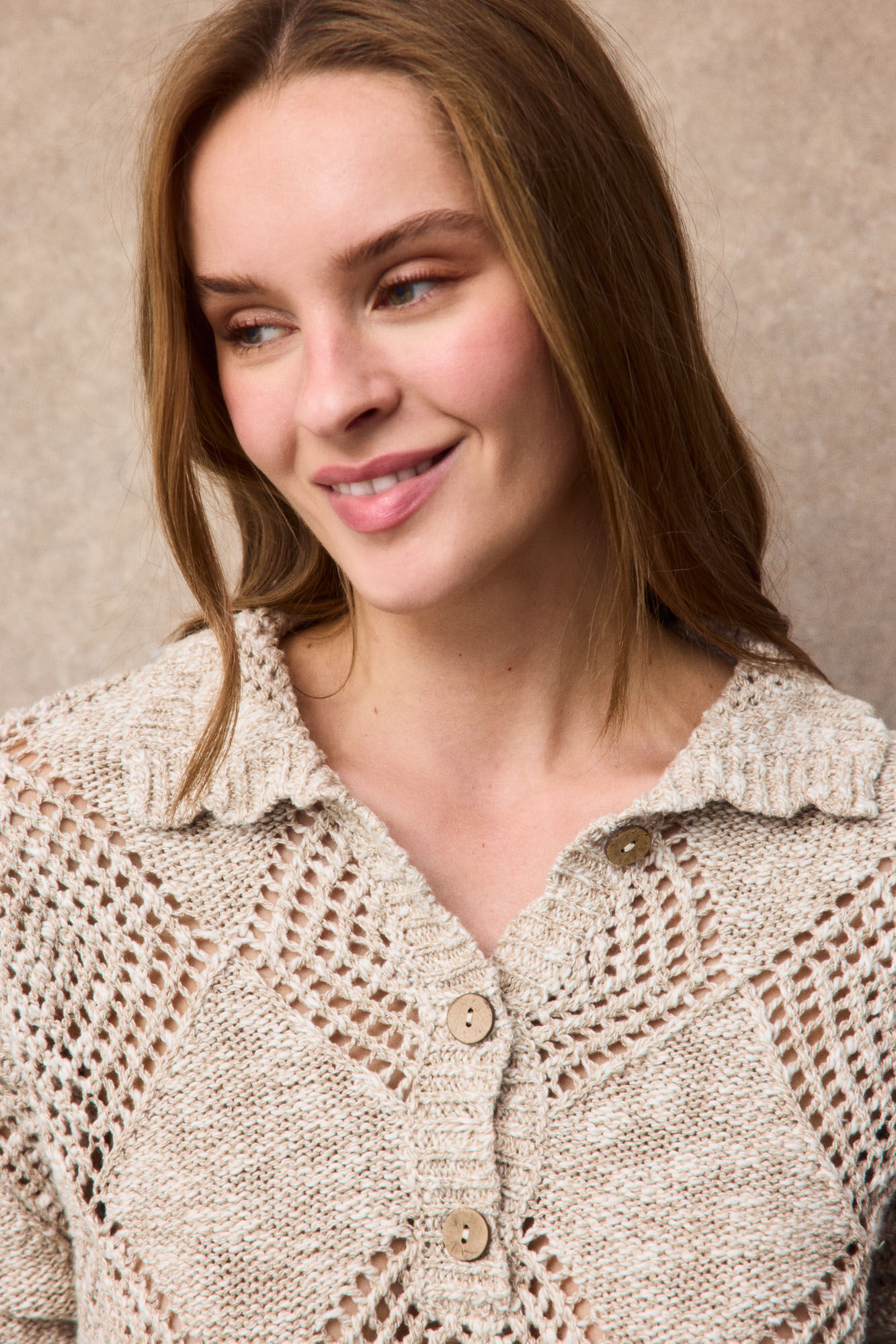 Slowlove Jersey de punto crochet.