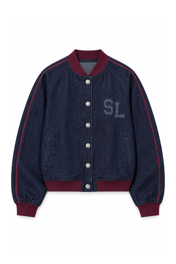 Slowlove Cazadora vaquera bomber Azul
