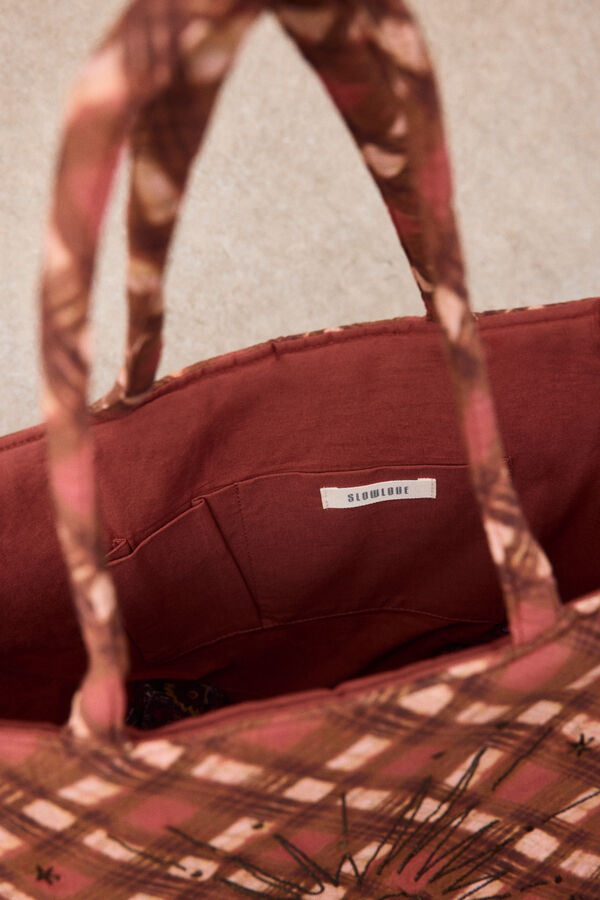 Slowlove Bolso shopper estampado Multicolor