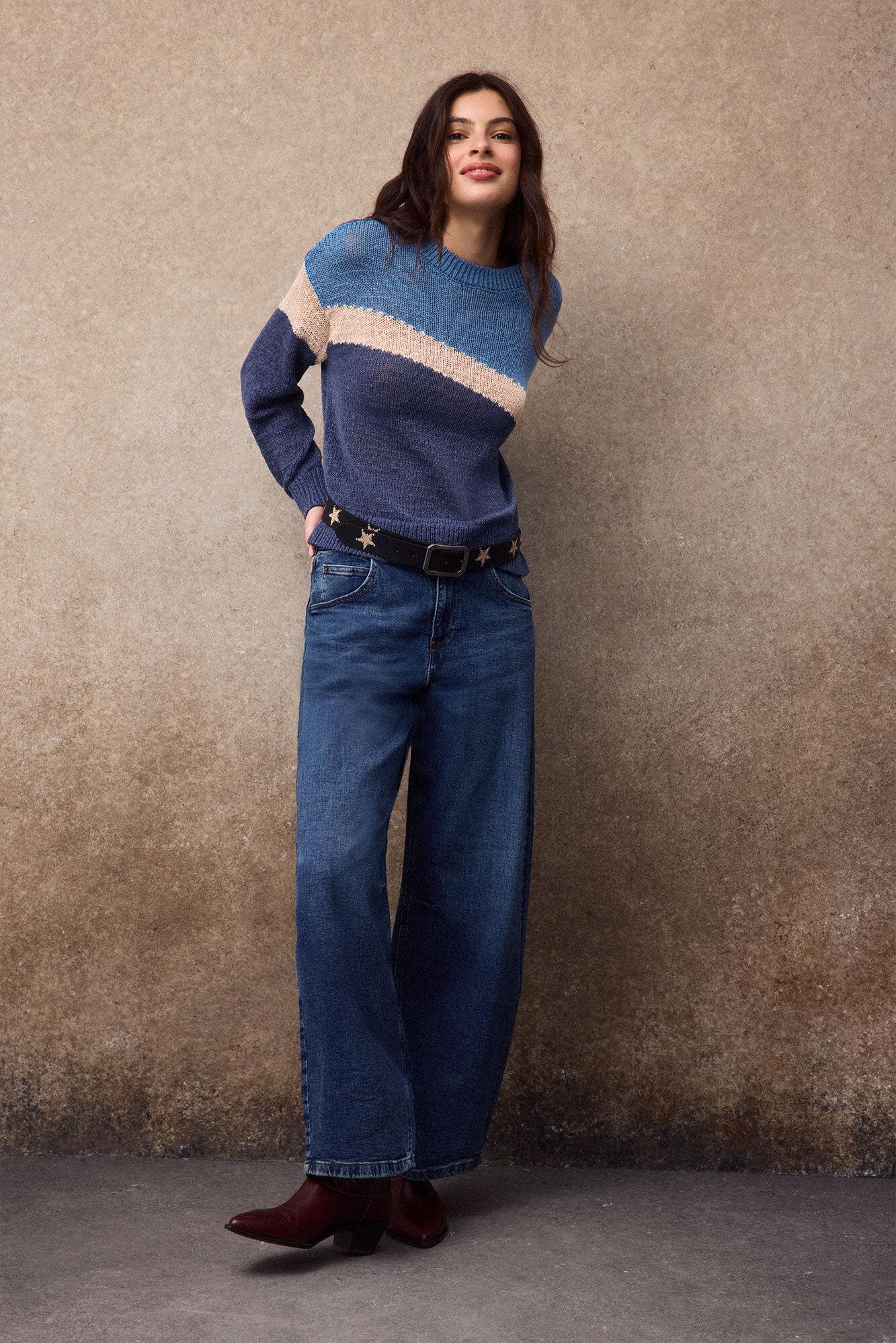 Slowlove Jersey bloque de color