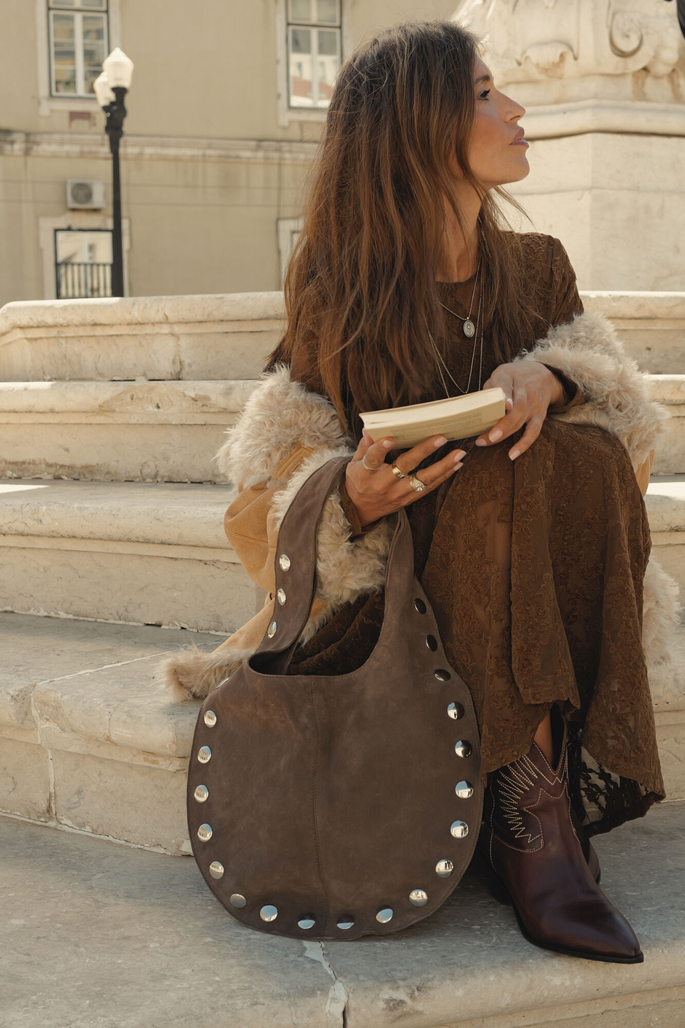 Slowlove Bolso hombro hobo piel