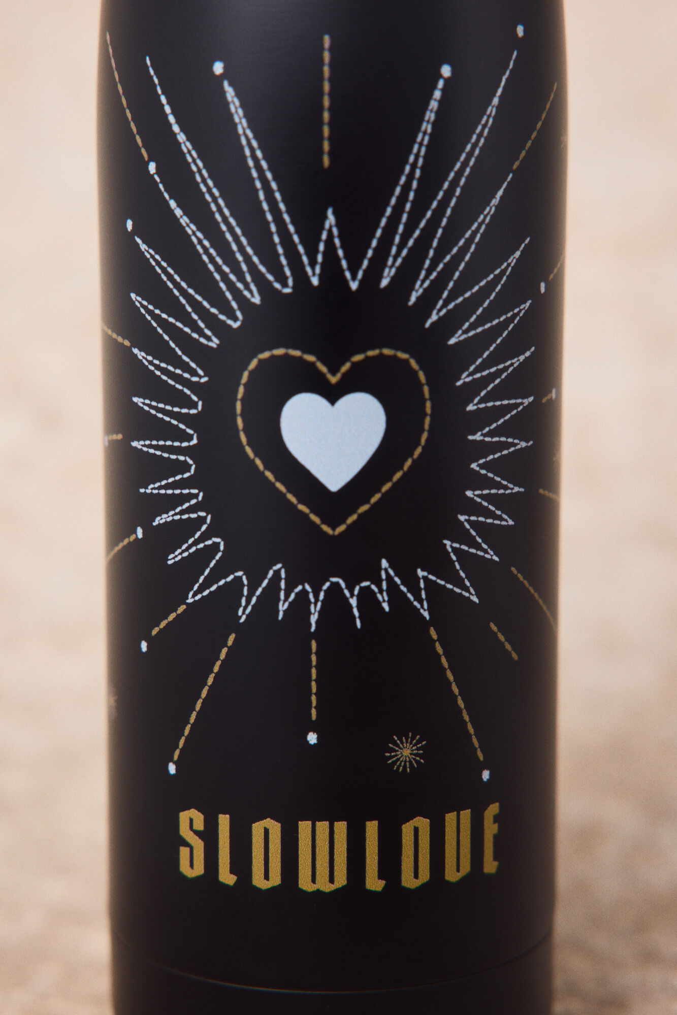 Slowlove Botella dise&ntilde;o