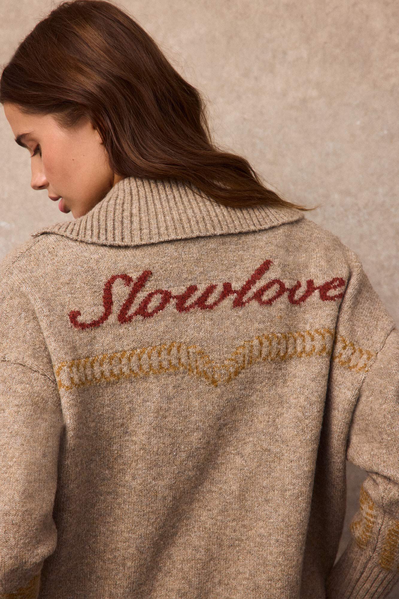 Slowlove C&aacute;rdigan jacquard Slowlove