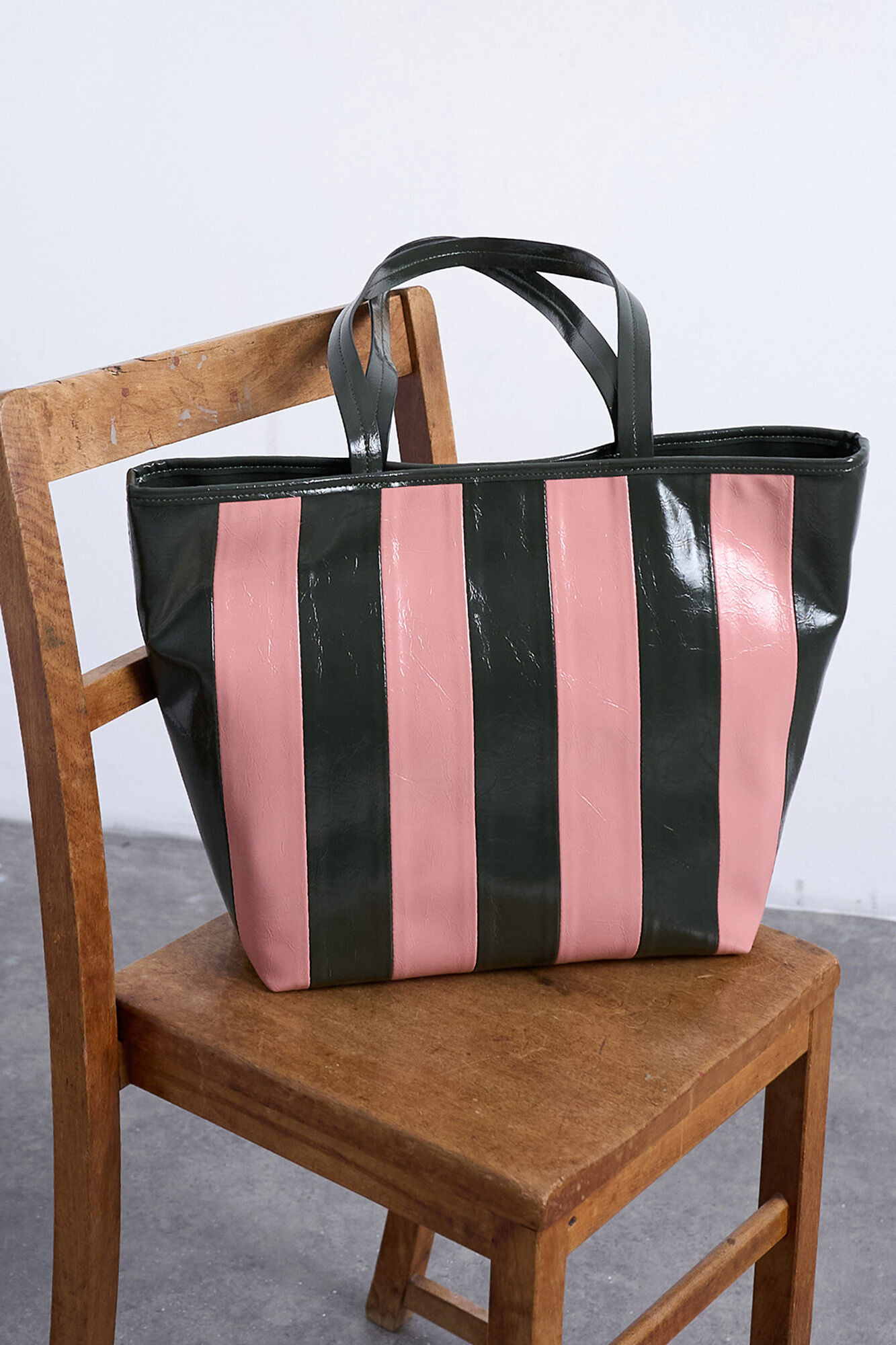 Topshop Bolso shopper rayas