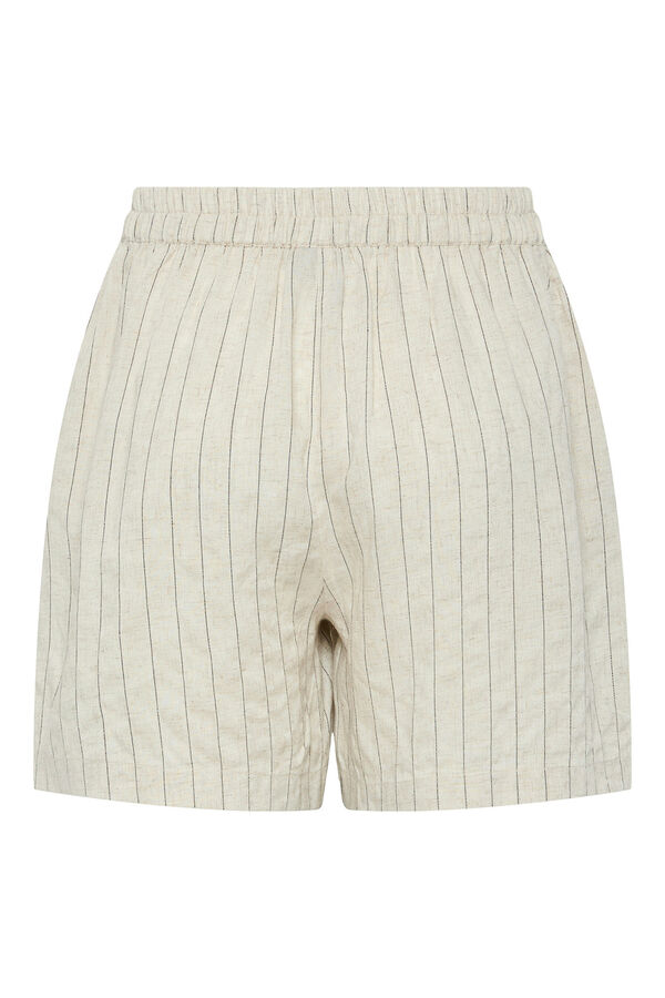 Pieces Pantal&oacute;n corto beige