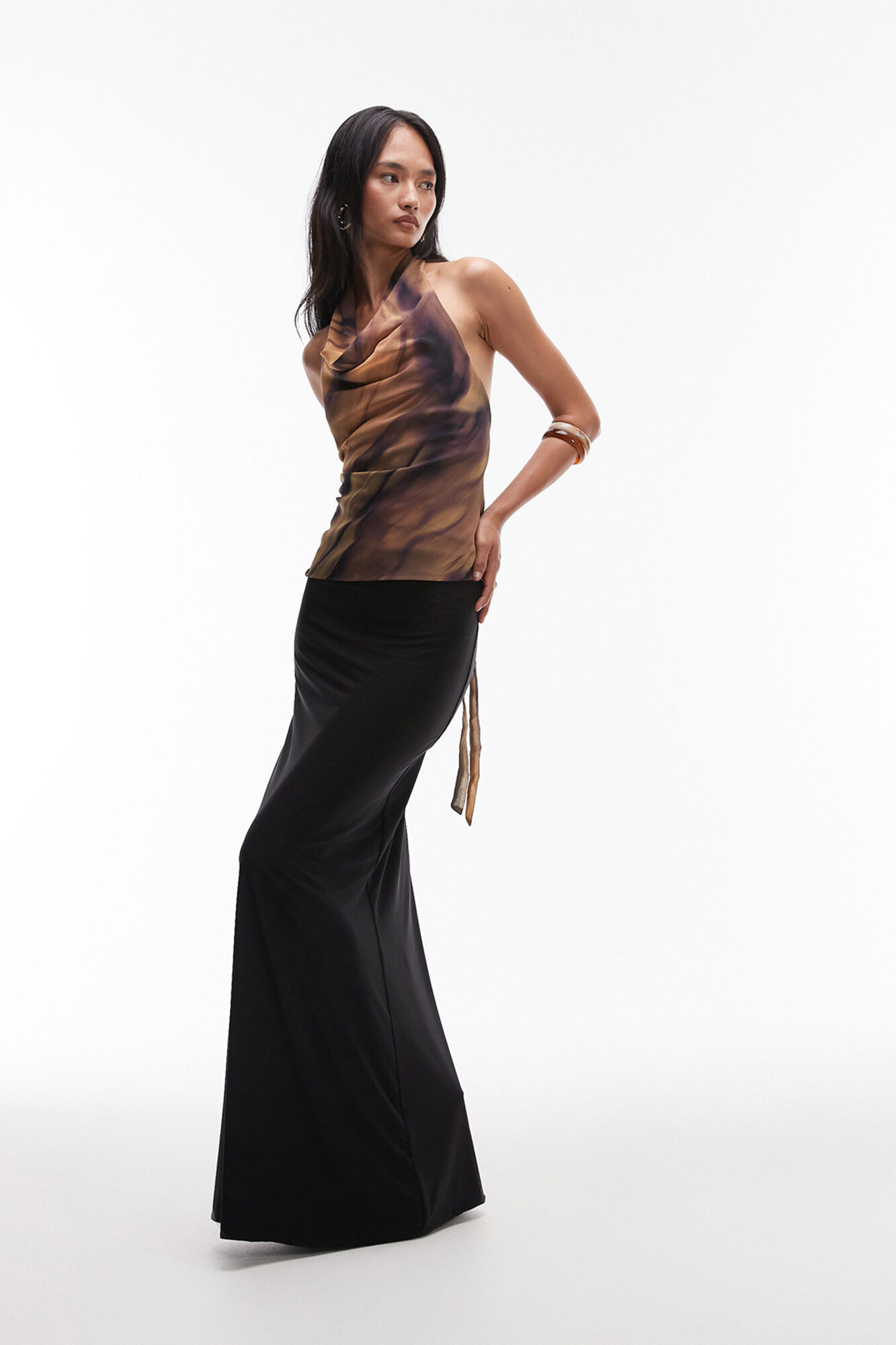 Topshop Top halter neck