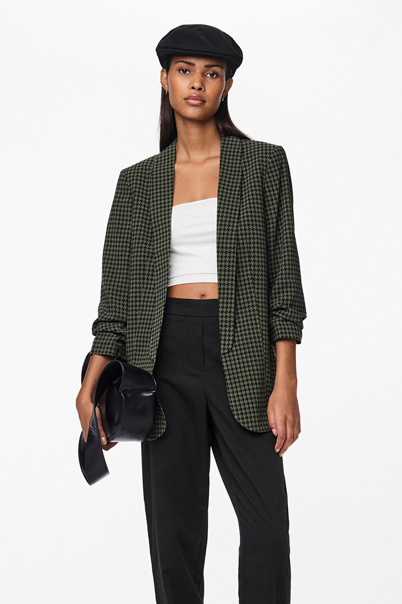 Pieces Blazer con mangas 3/4