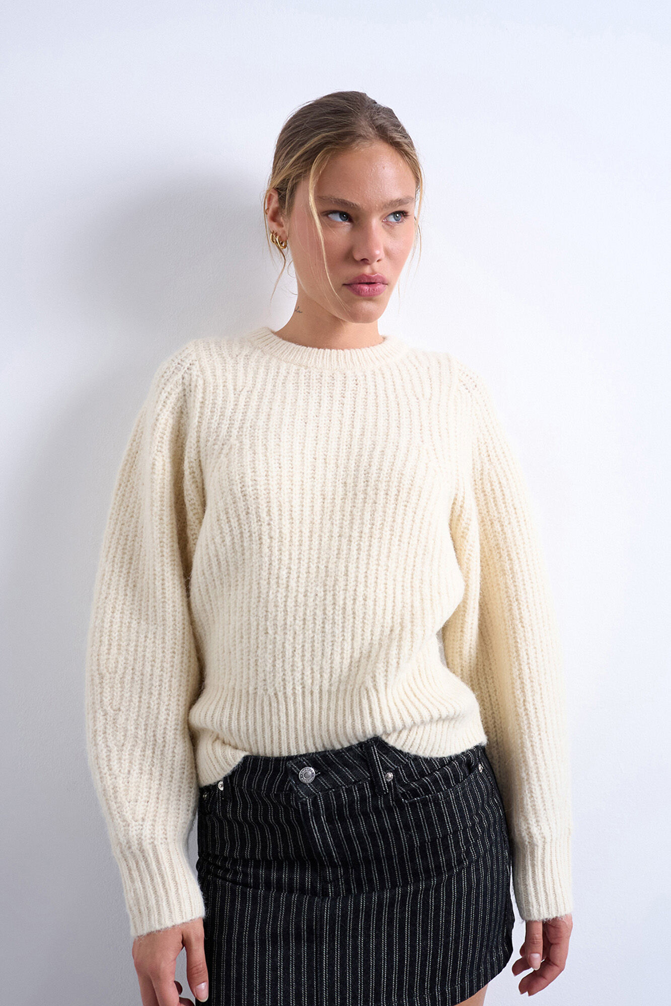 Topshop Jersey de punto de manga larga