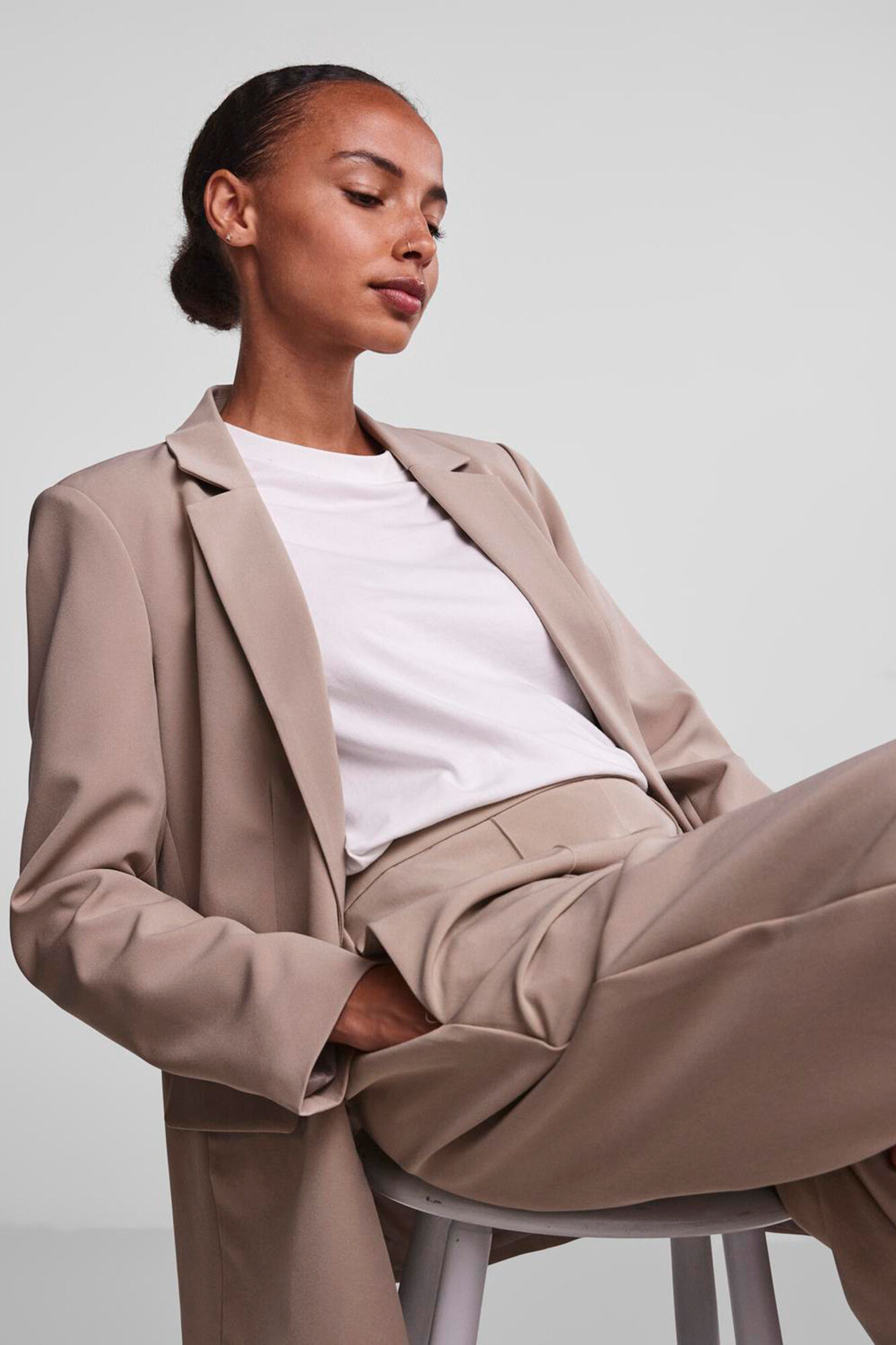 Pieces Blazer b&aacute;sica