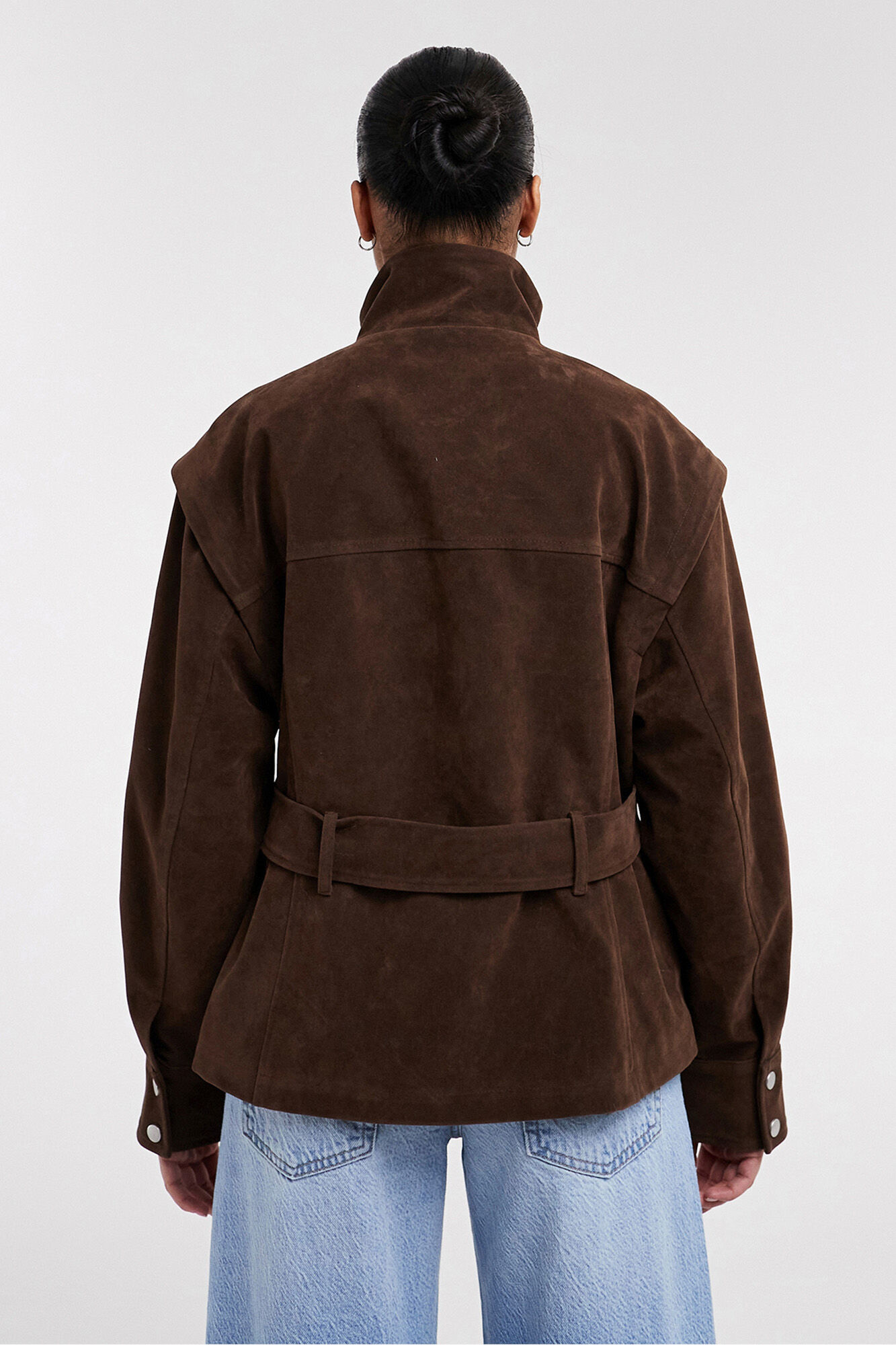 Topshop Chaqueta cuello alto