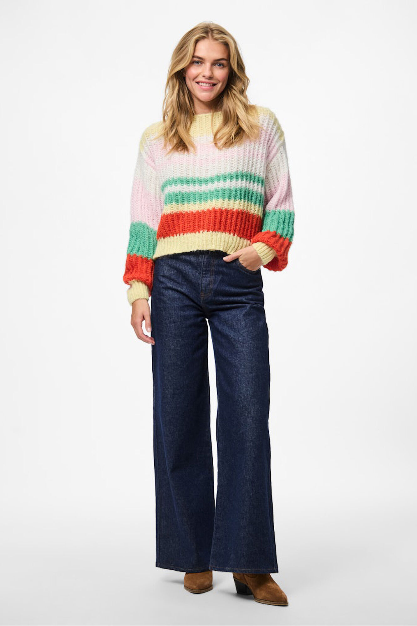 Pieces Jersey punto colores