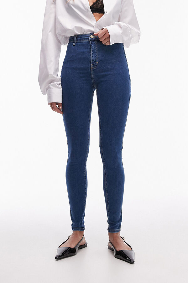 Topshop Jeans skinny fit azul