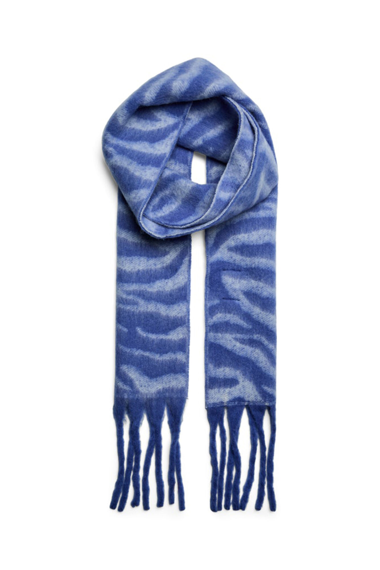 Pieces Bufanda animal print flecos