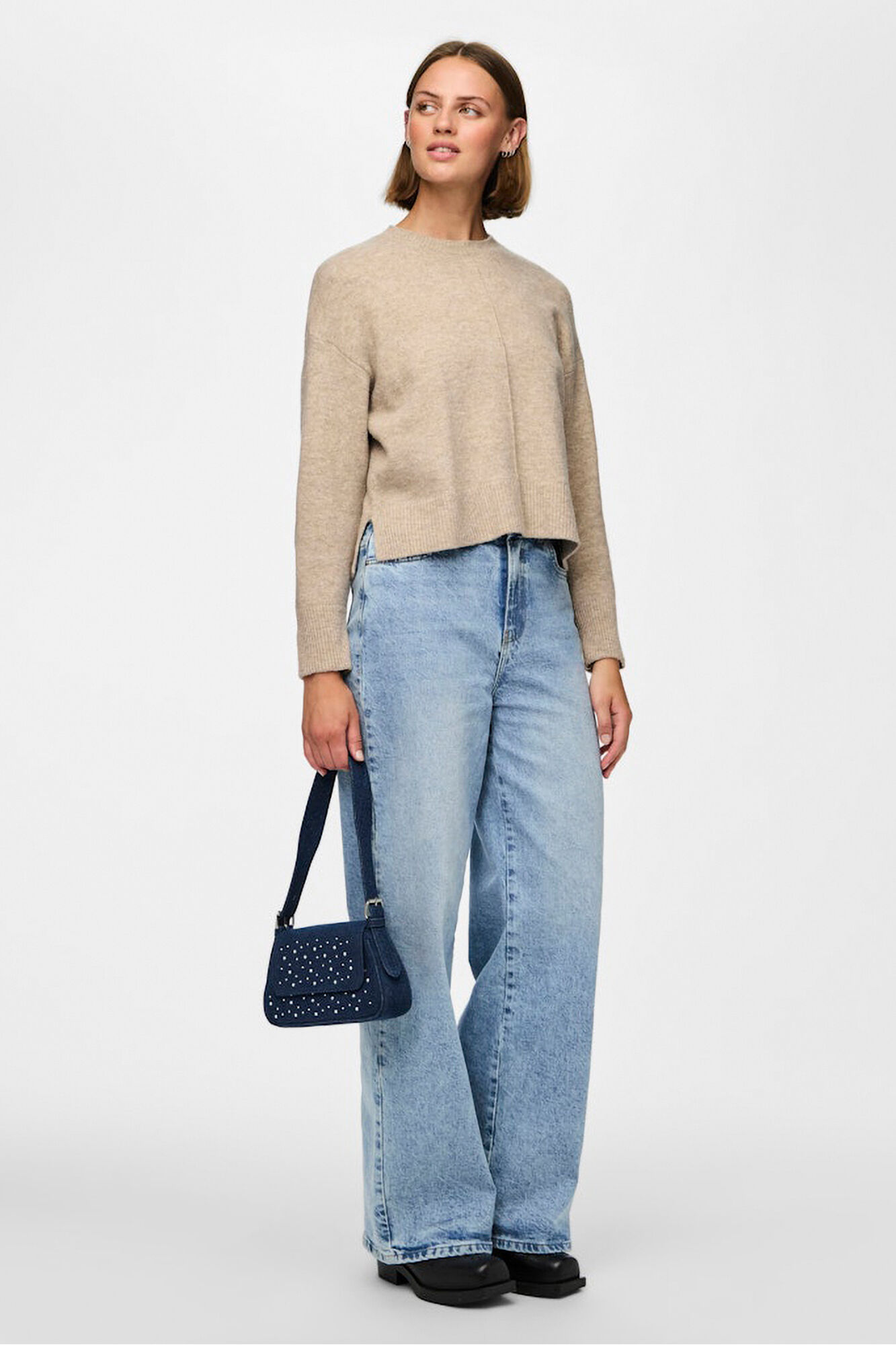 Pieces Jersey punto b&aacute;sico