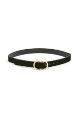 Pieces Buckle belt negro