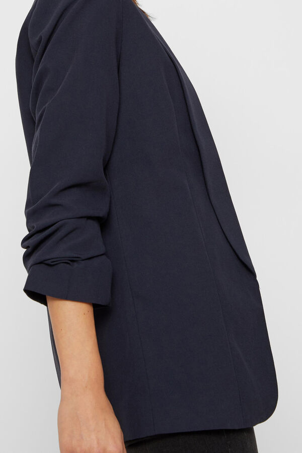 Pieces Blazer con mangas 3/4 azul