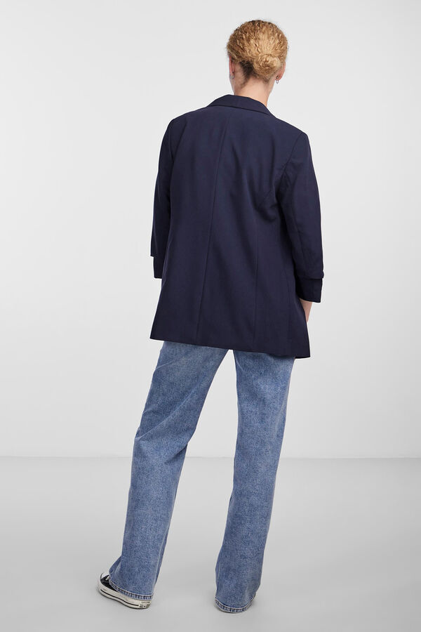 Pieces Blazer con mangas 3/4 azul