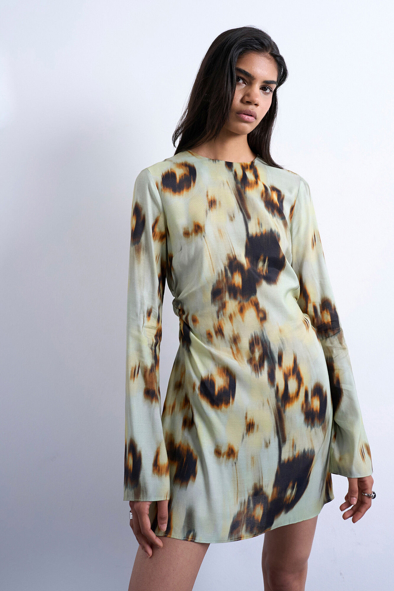 Topshop Vestido mini de viscosa