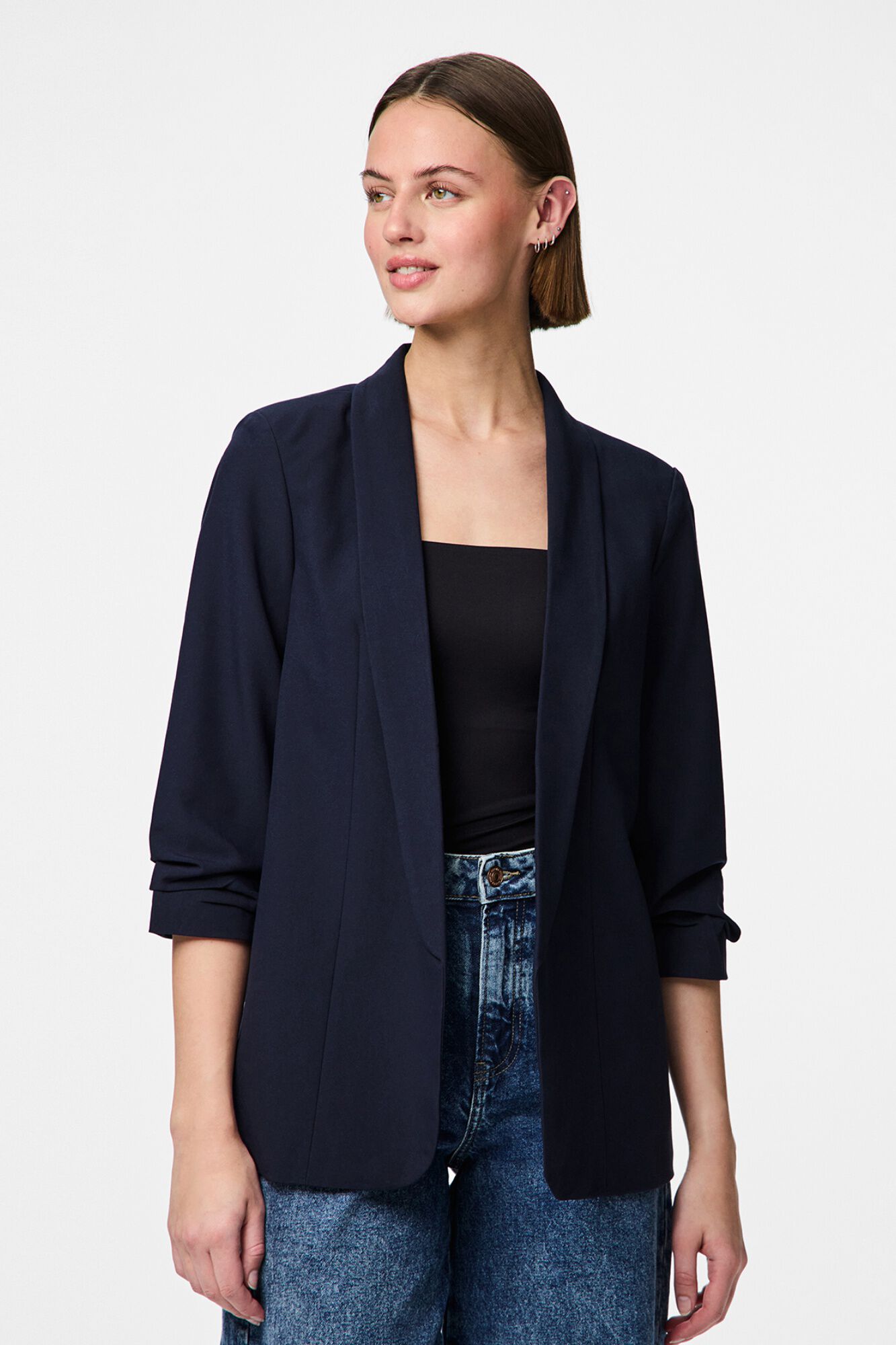 Pieces Blazer con mangas 3/4