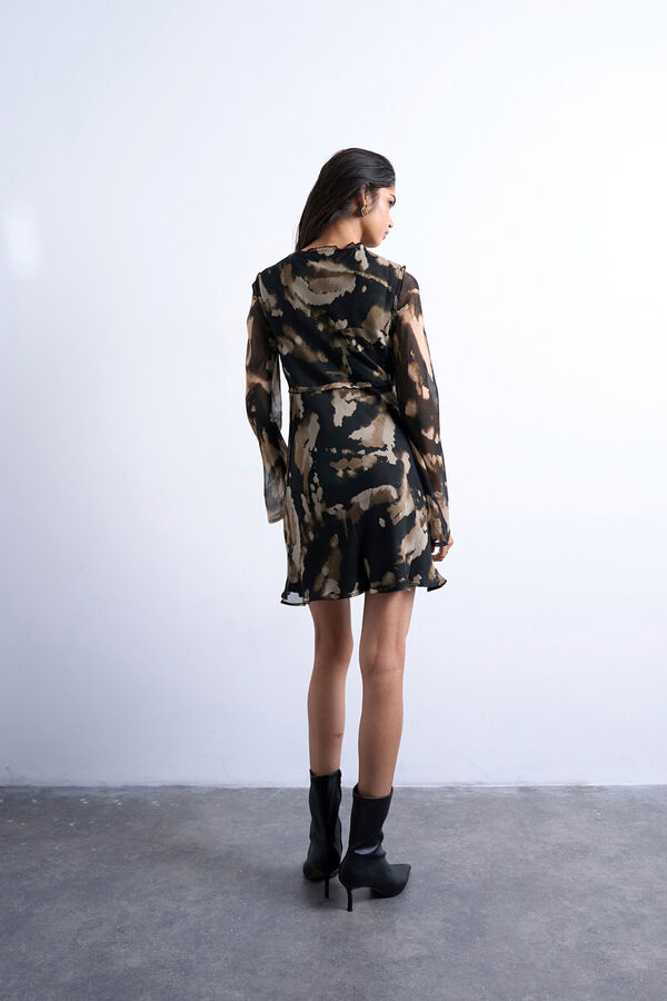 Topshop Vestido mini negro