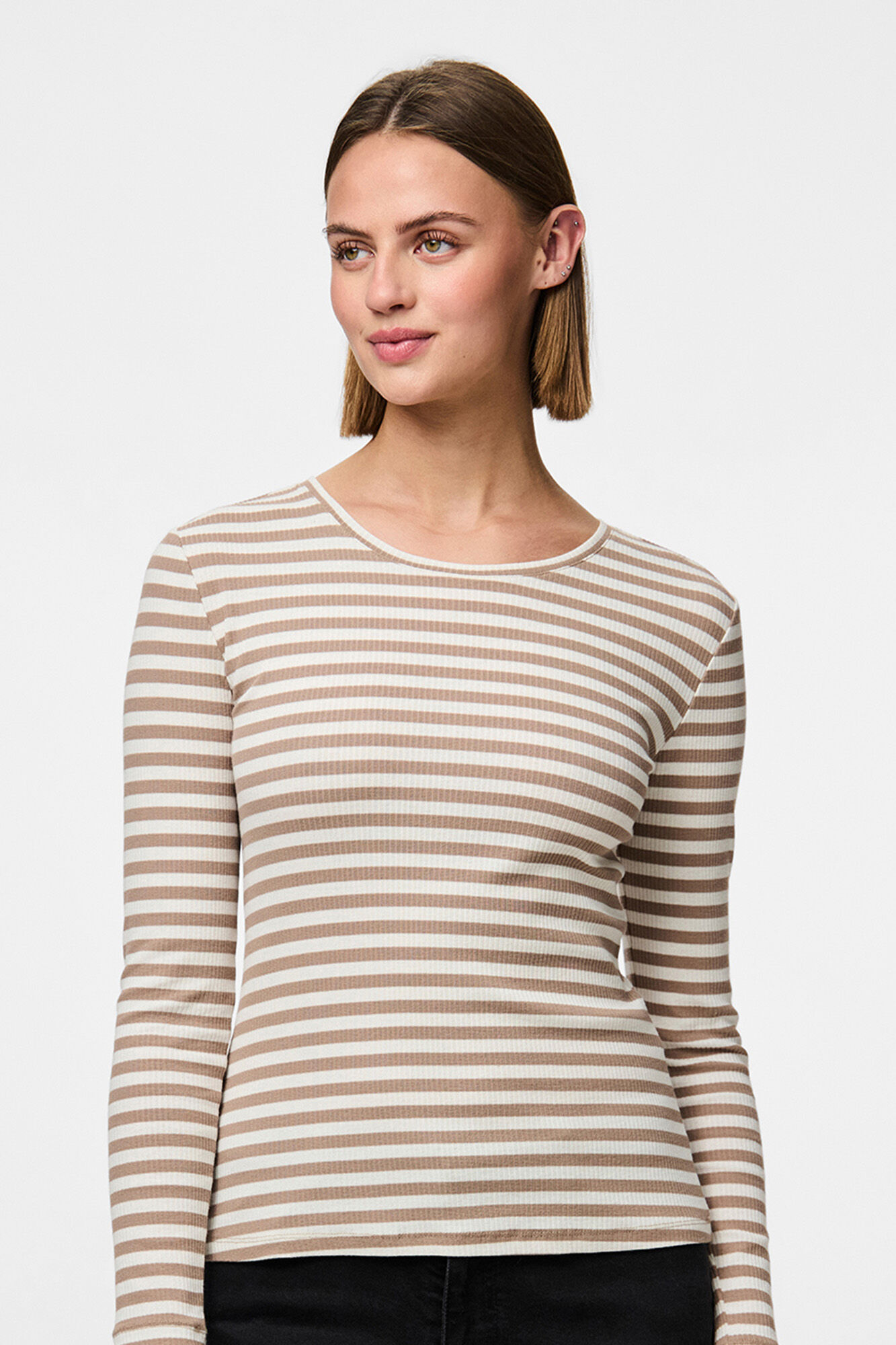 Pieces Camiseta rayas manga larga