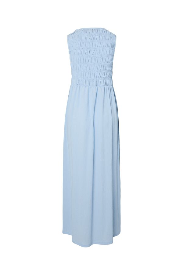 Pieces Vestido largo sin mangas azul