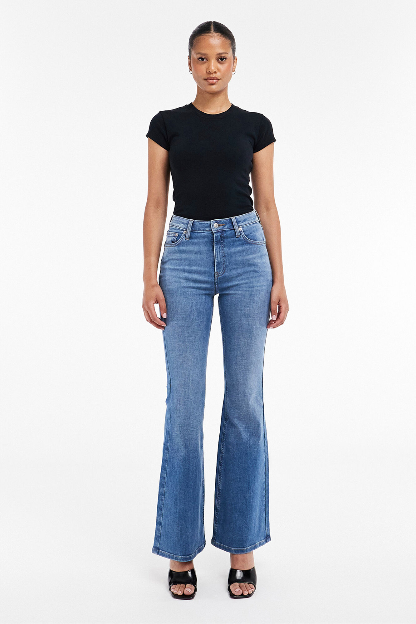 Topshop Jeans flared fit