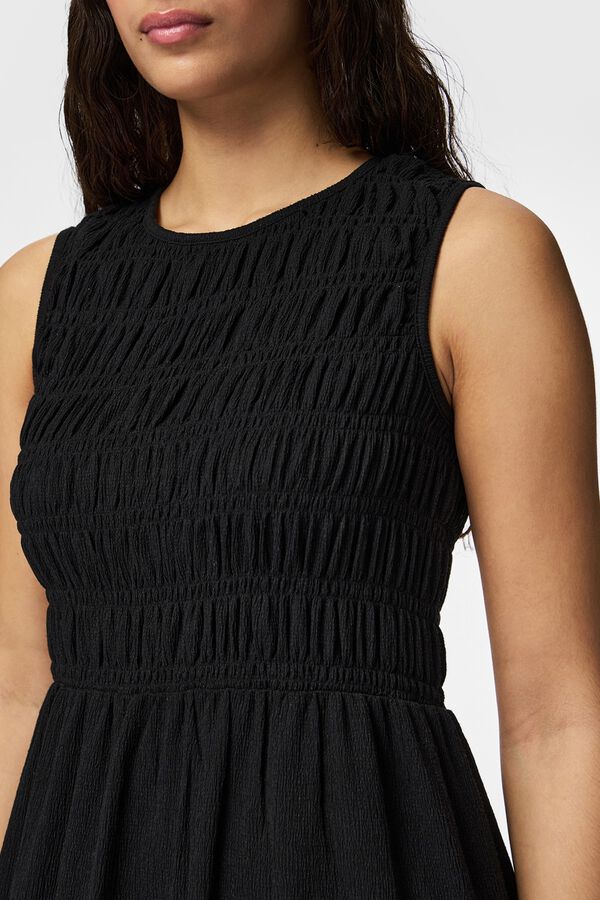 Pieces Vestido largo sin mangas negro