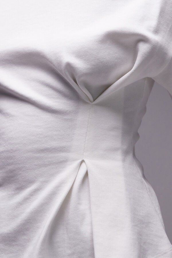 Topshop Camiseta de manga corta blanco