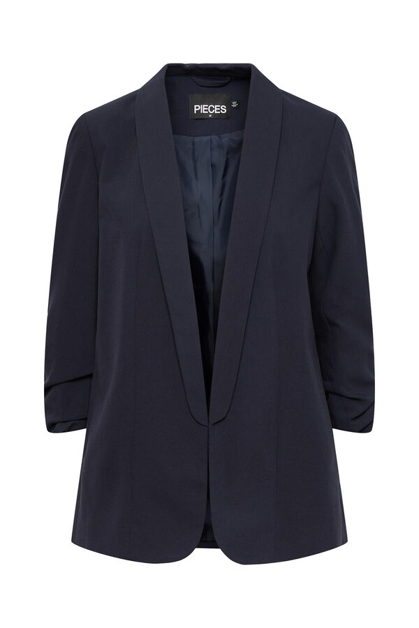 Pieces Blazer con mangas 3/4 azul
