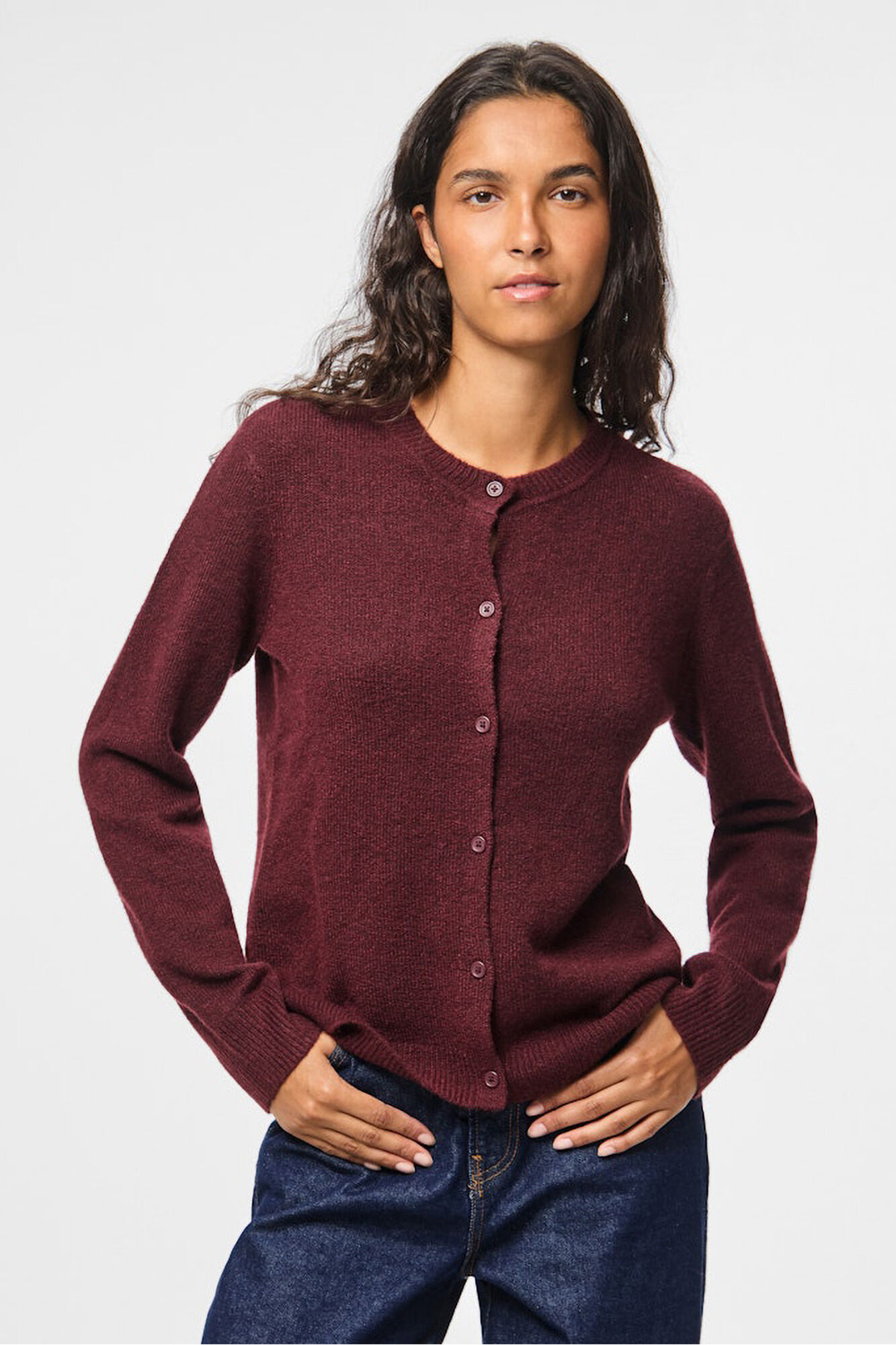 Pieces C&aacute;rdigan botones cuello redondo