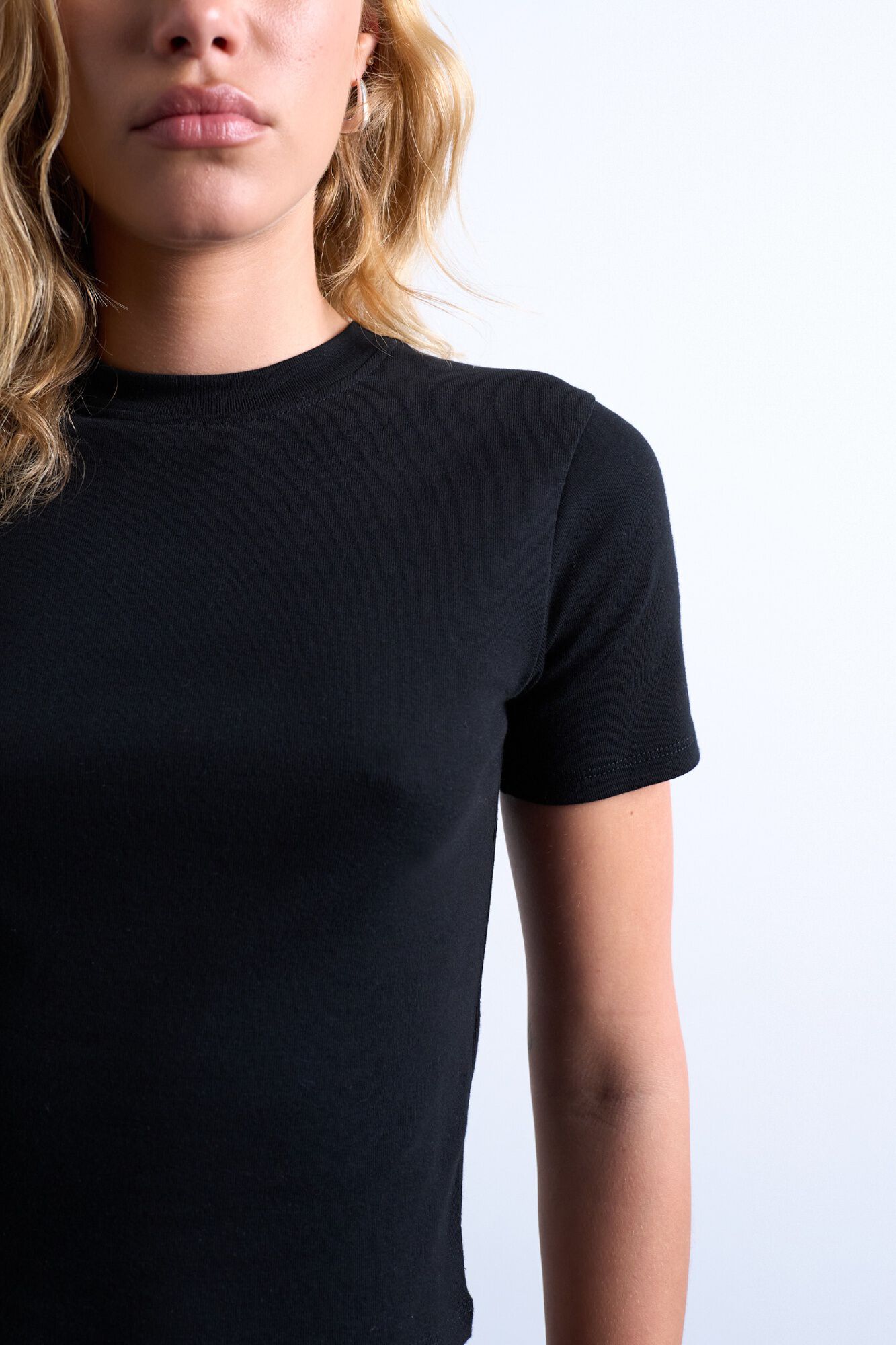 Topshop Camiseta manga corta algod&oacute;n