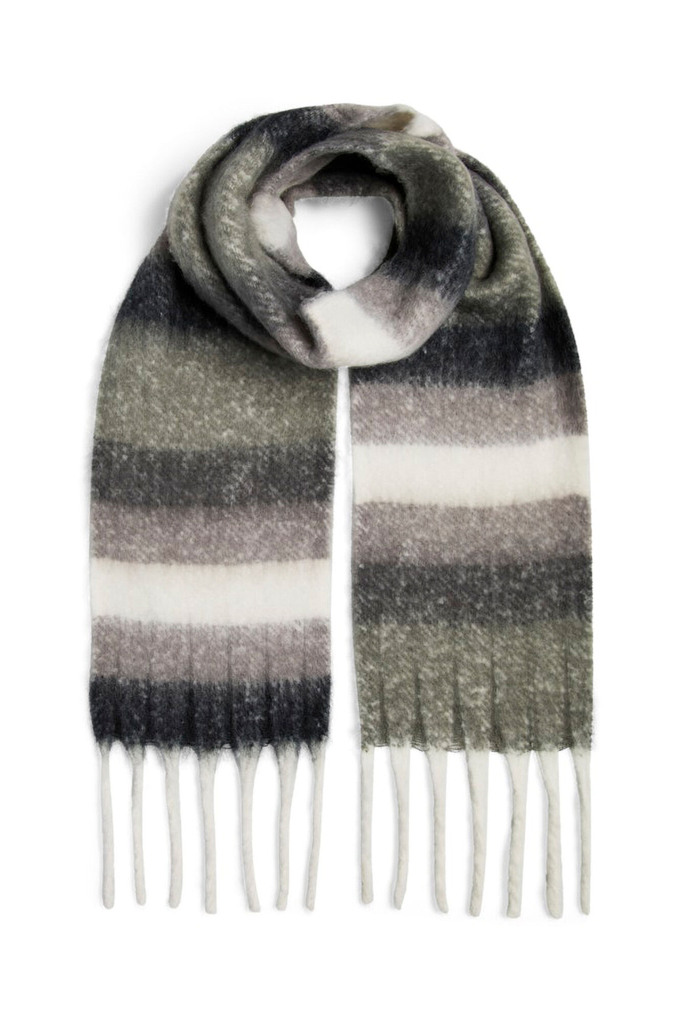 Pieces Bufanda suave con flecos