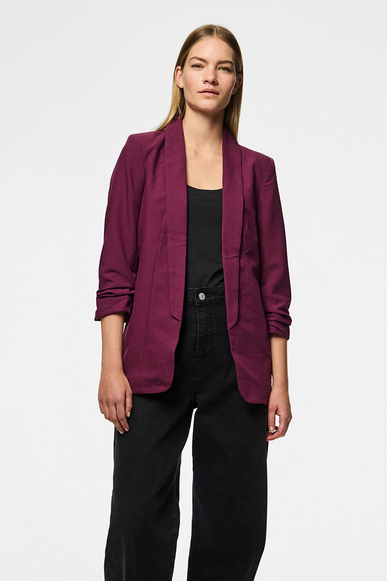 Pieces Blazer con mangas 3/4