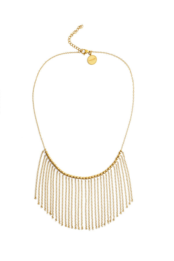 Singularu Collar Regina Acero Ba&ntilde;o Oro amarillo