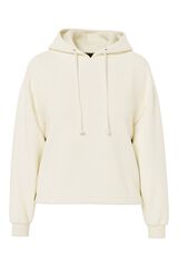 Pieces Sudadera b&aacute;sica capucha beige