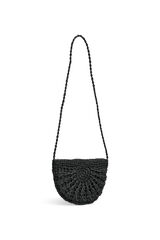 Pieces Bolso Paperstraw con cremallera negro